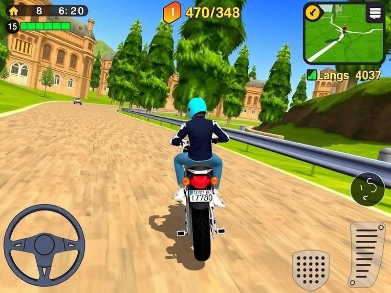 Rickshaw Elite Racer Gameplay Screenshot